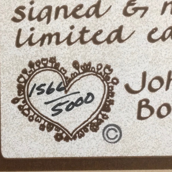 Vintage Original Tin Punch Framed Art - Picture 7 of 7